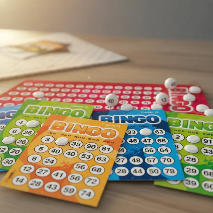 Juego de Mesa Estrategia Bingo con Tablero Para Niños adultos
