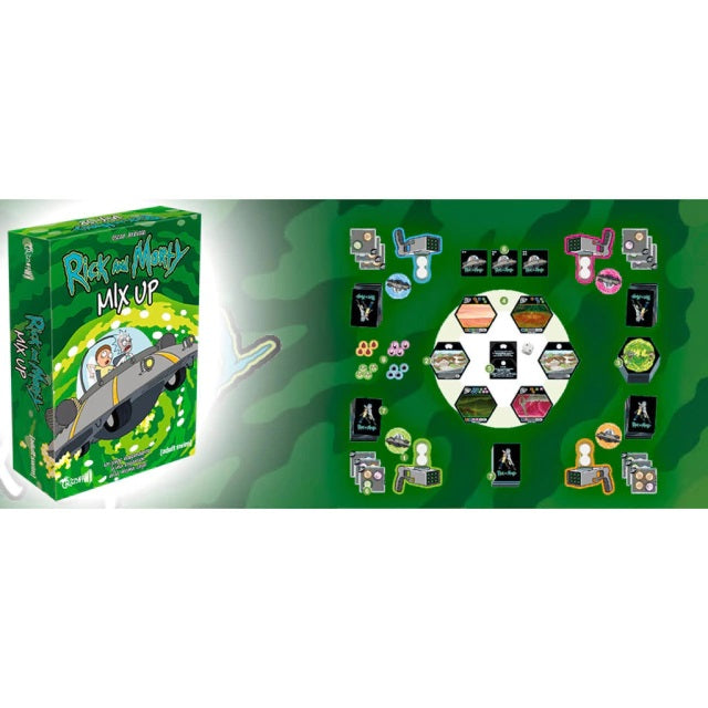 Juego De Mesa Rick and Morty Mix Up Para Niños