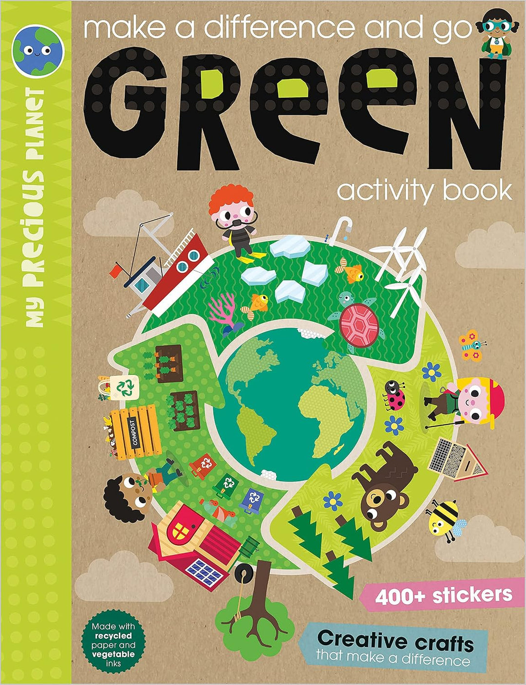 Libro Didáctico de Actividades My Precious Planet Para Niños