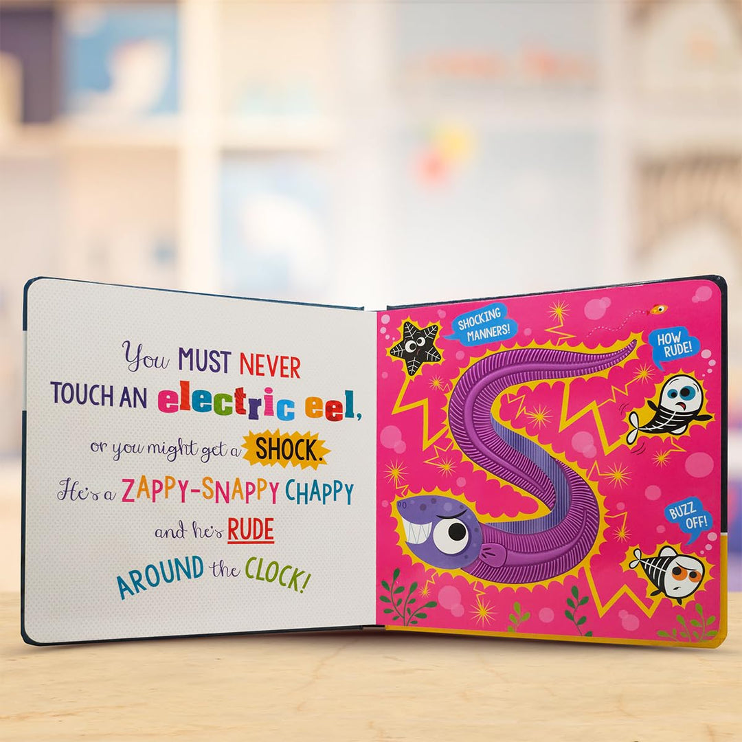 Libro Interactivo Never Touch a Piranha! Pop-up Para Niños