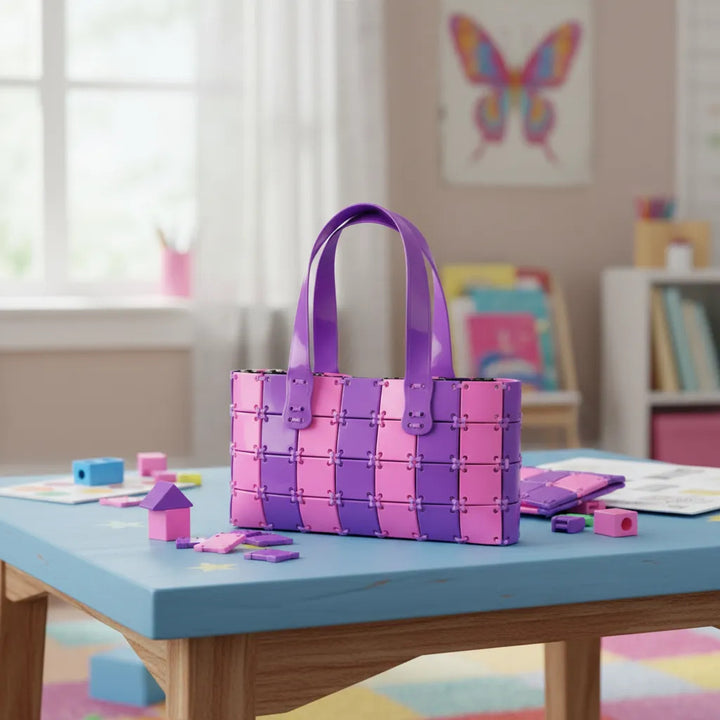 Juguete Didáctico Bolso para Armar Fashion Para Niños