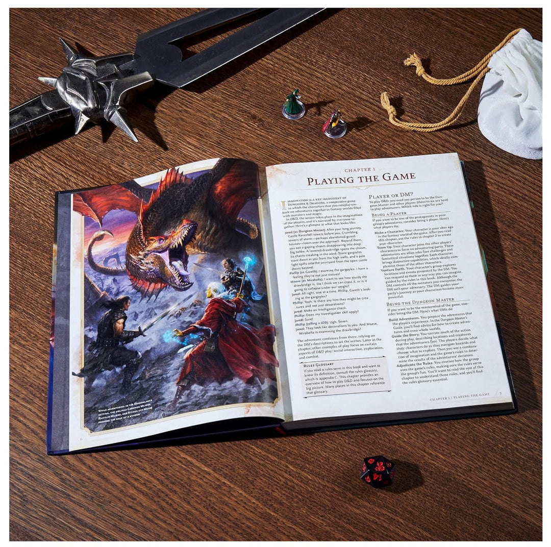 Manual Del Jugador Reglas D&amp;d Dungeons &amp; Dragons 2024