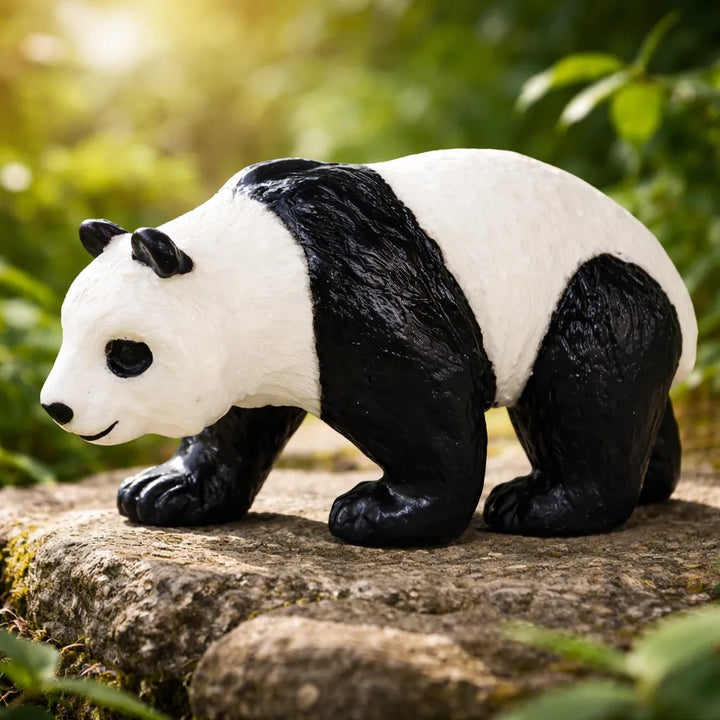 Figura Coleccionable Panda Safari Para Niños
