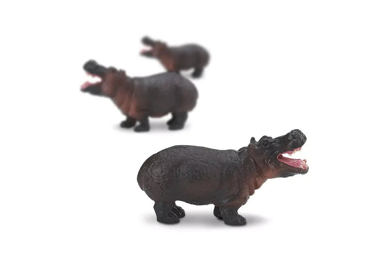 Figura Coleccionable Hipopótamo Safari Para Niños