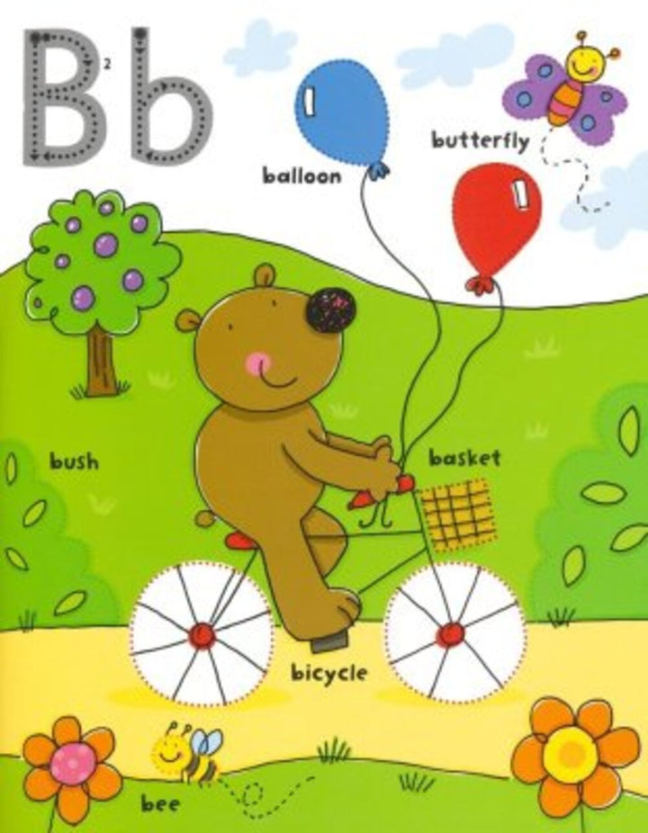 Libro Borrables Wipe-Clean Alphabet Usborne Para Niños
