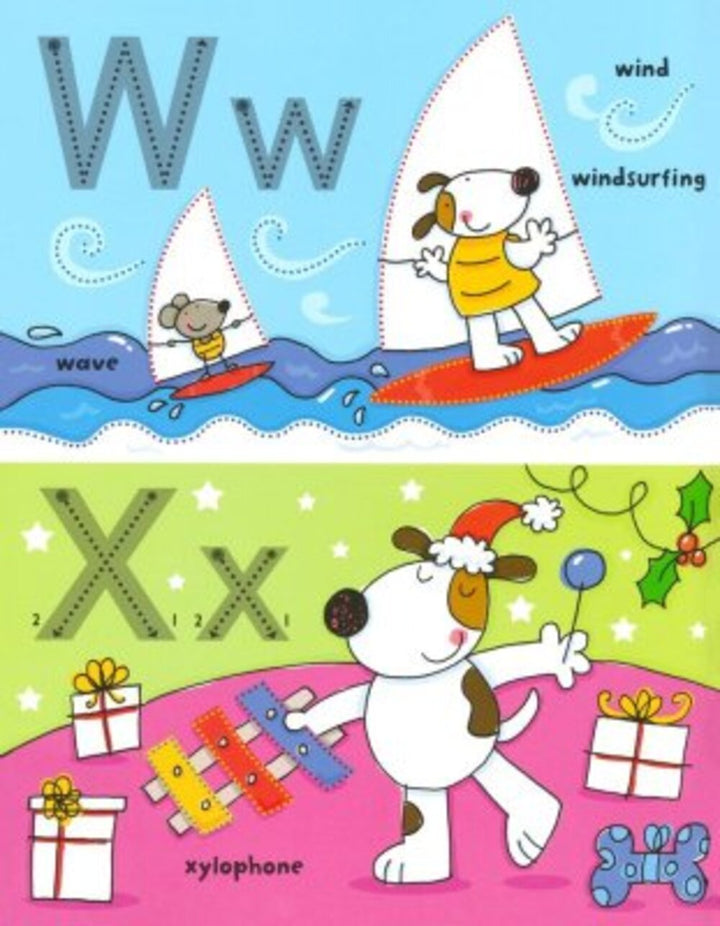 Libro Borrables Wipe-Clean Alphabet Usborne Para Niños