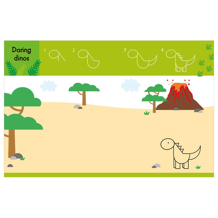 Libro de Actividades Mi primer dibujo que puedo hacer Para Niños
