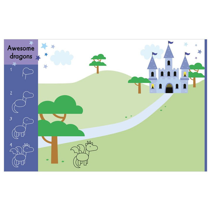 Libro de Actividades Mi primer dibujo que puedo hacer Para Niños