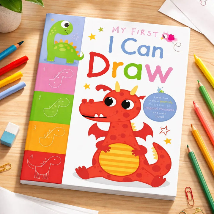 Libro de Actividades Mi primer dibujo que puedo hacer Para Niños