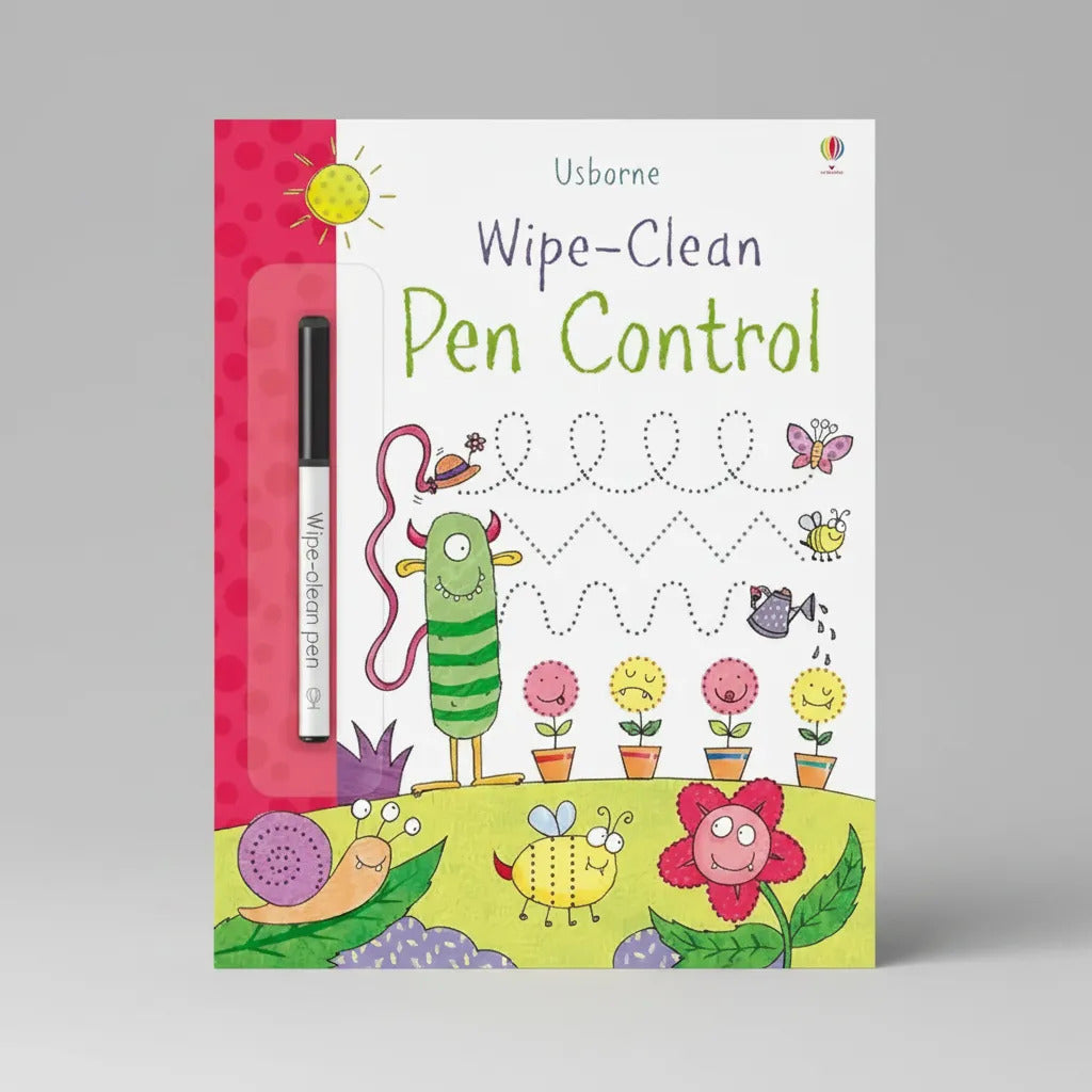 Libro de Actividades Pen Control Wipe Clean Para Niños