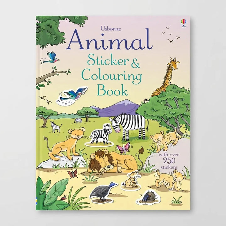 Libro Activity Book 250 Stickers Animales Desierto Para Niños