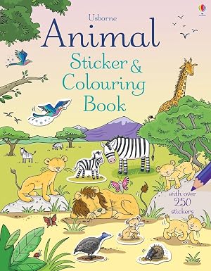 Libro Activity Book 250 Stickers Animales Desierto Para Niños