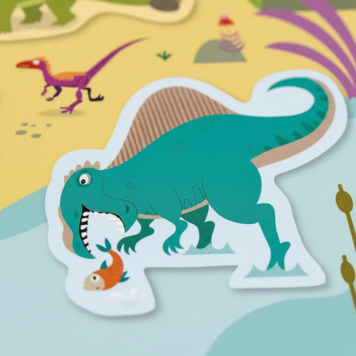 Libro de Actividades Little First Stickers Dinosaurs Para Niños