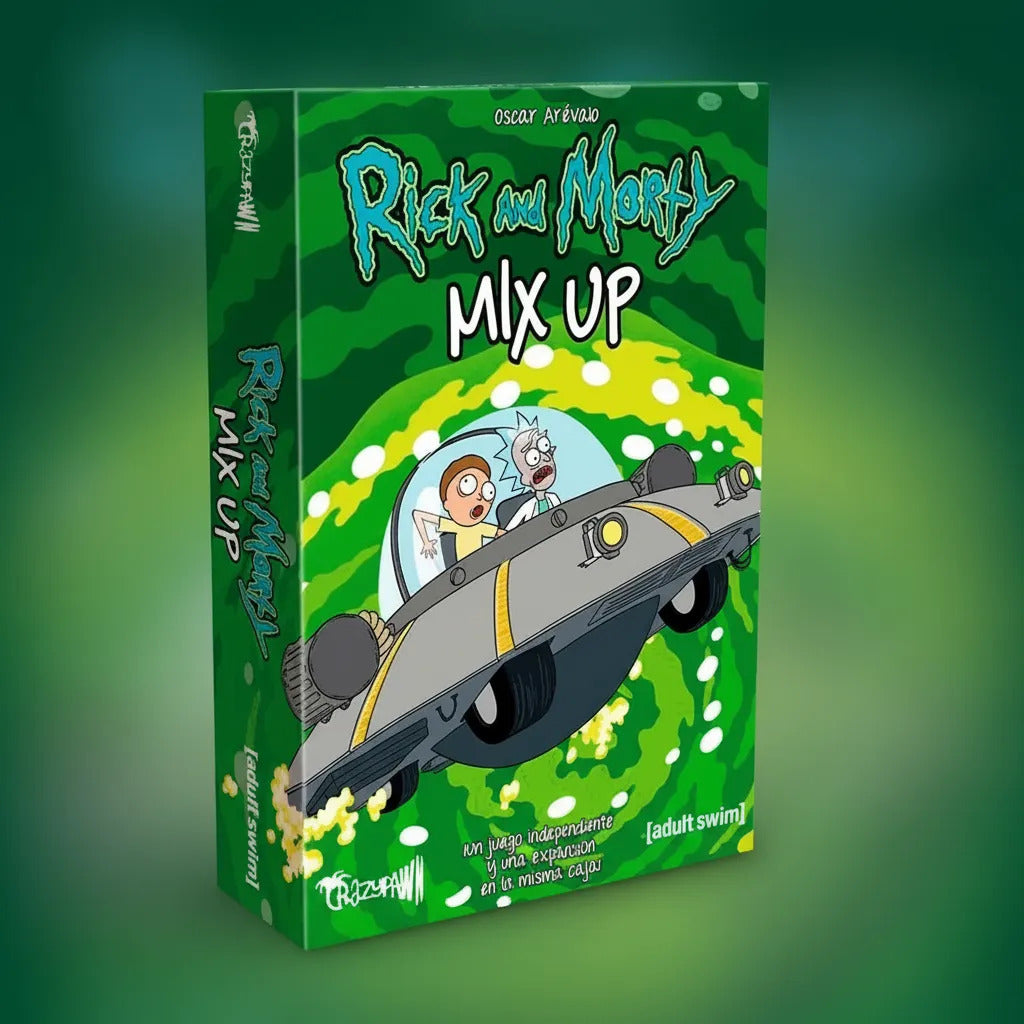 Juego De Mesa Rick and Morty Mix Up Para Niños