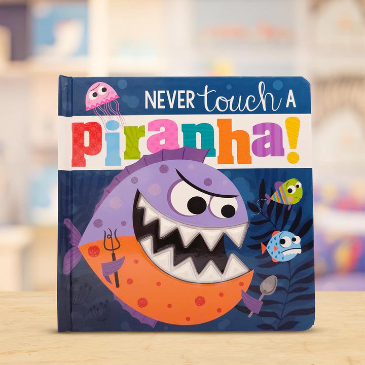 Libro Interactivo Never Touch a Piranha! Pop-up Para Niños
