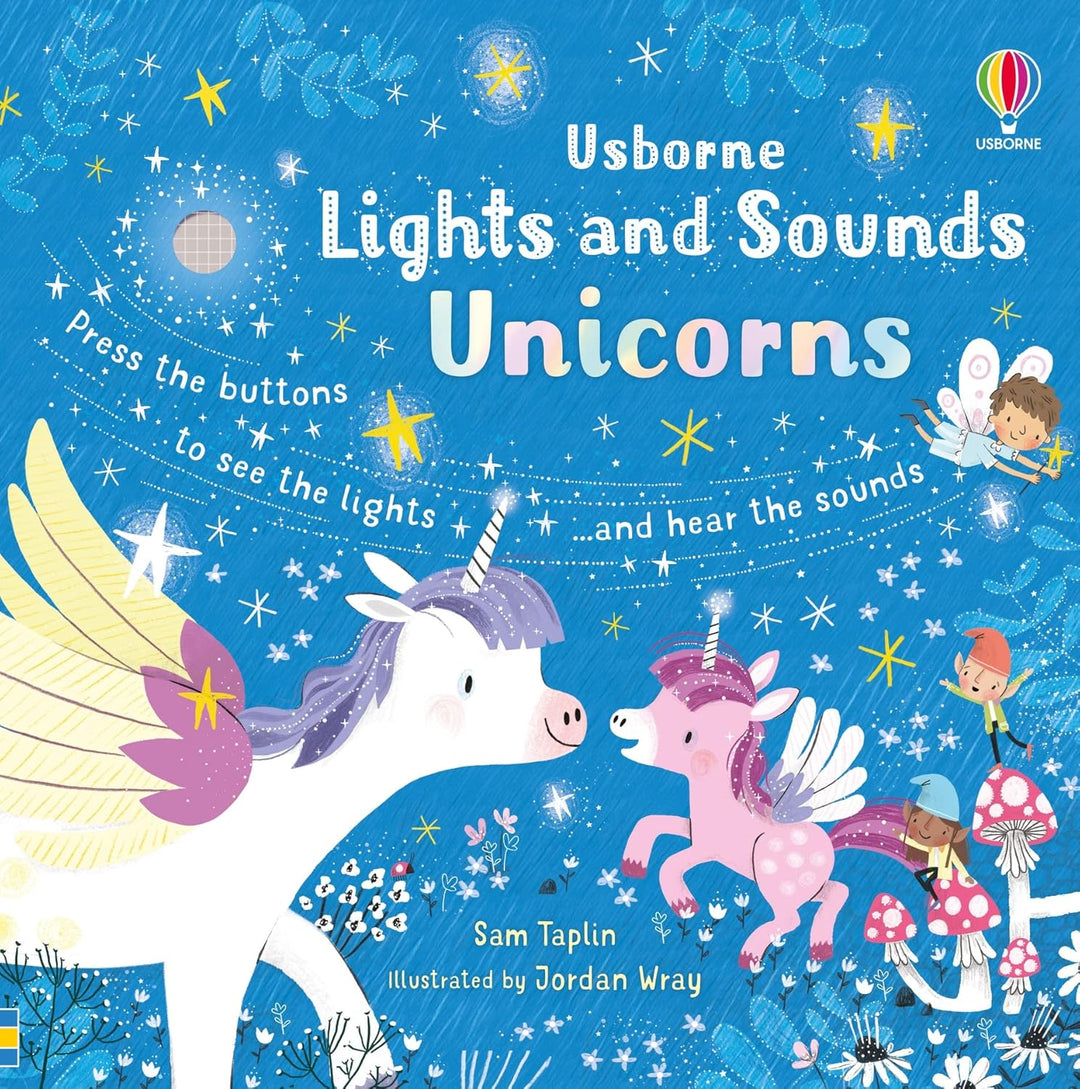 Libro Infantil Interactivo con Luces y Sonidos Unicornios Para Niños