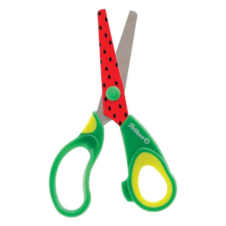 Tijera Motivo Diseño Fruta Sandia Para Niños