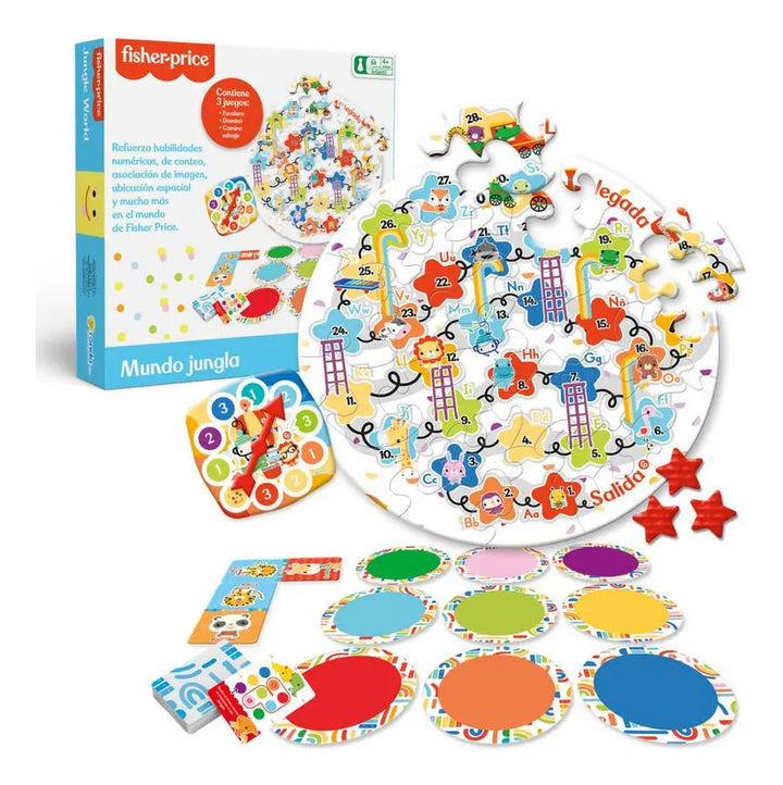 Juego de Mesa Didáctico Fisher Price Para Niños
