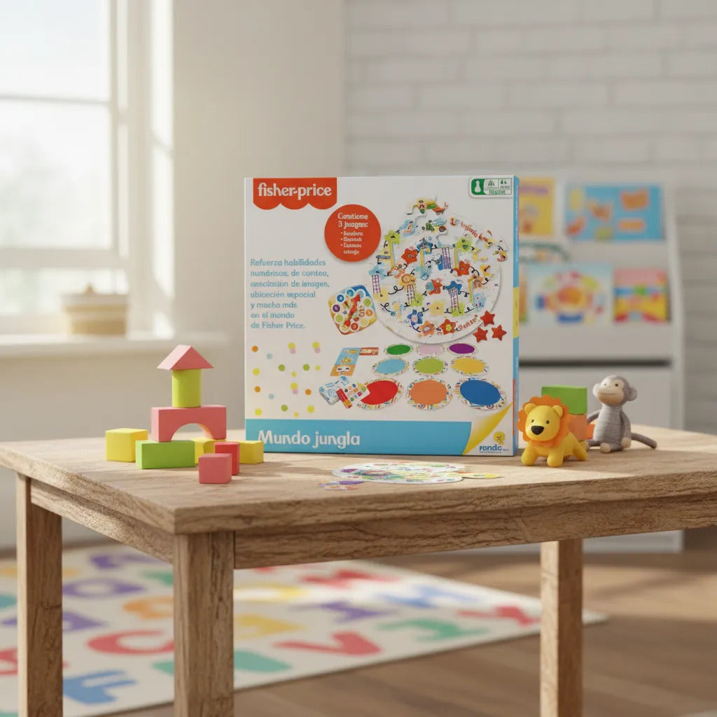 Juego de Mesa Didáctico Fisher Price Para Niños