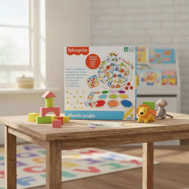 Juego de Mesa Didáctico Fisher Price Para Niños