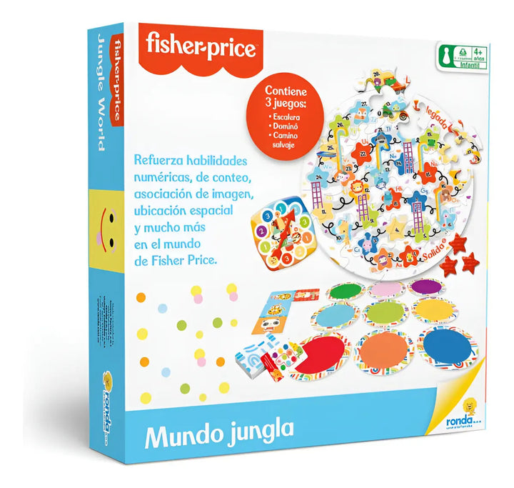 Juego de Mesa Didáctico Fisher Price Para Niños