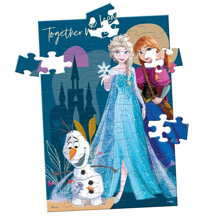 Rompecabezas Frozen Disney 55 Piezas Para Niños