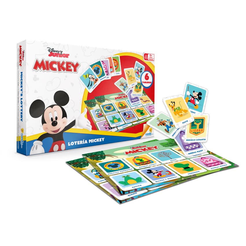 Juego de Mesa Educativo Ronda Lotería Memoria Para Niños