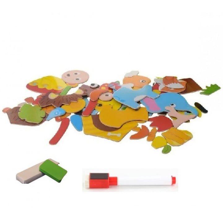 Juguete Rana con Pizarra Magnética y Tiza Para Niños