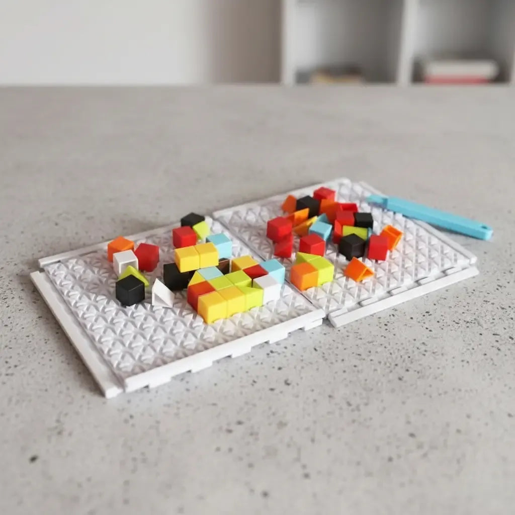 Juego De Construcción Motricidad Bomberos 220 Piezas Para Niños