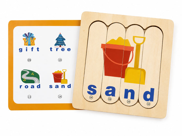 Juego Educativo Construcción de Palabras Para Niños