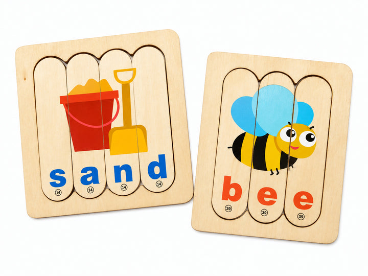 Juego Educativo Construcción de Palabras Para Niños
