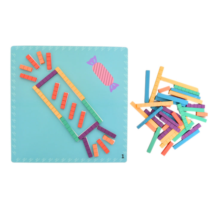 Juego Educativo de Madera Matemático Para Niños