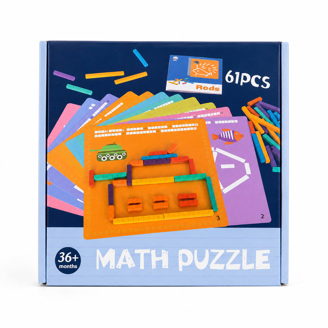 Juego Educativo de Madera Matemático Para Niños