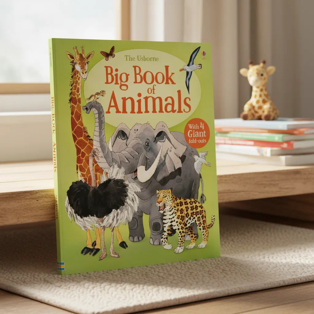 Libro Didáctico Desplegable de Animales Para Niños