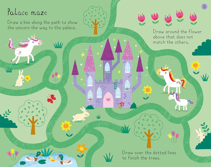Libro Interactivo Actividades Unicorns Play Pad para Niños