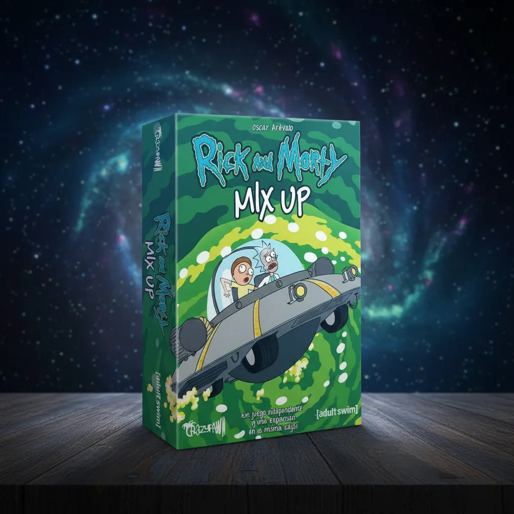 Juego De Mesa Rick and Morty Mix Up Para Niños