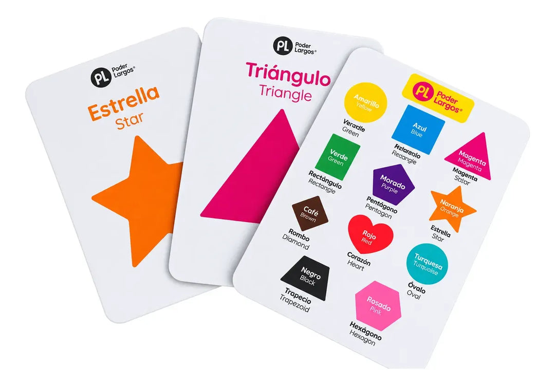 Flash Cards Educativo Figuras Geométricas Para Niños