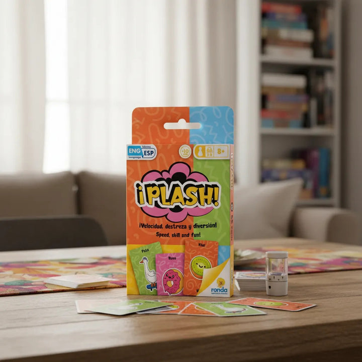 Juego de Cartas Estrategia Plash Para Niños Familia