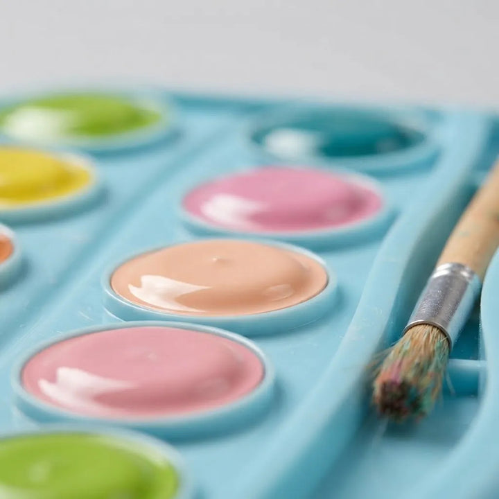 Set de Acuarelas Pointer 12 Colores Pastel Para Niños