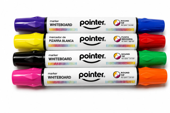 Set Marcadores Borrables Doble Punta 4 Pointer Para Niños Adultos