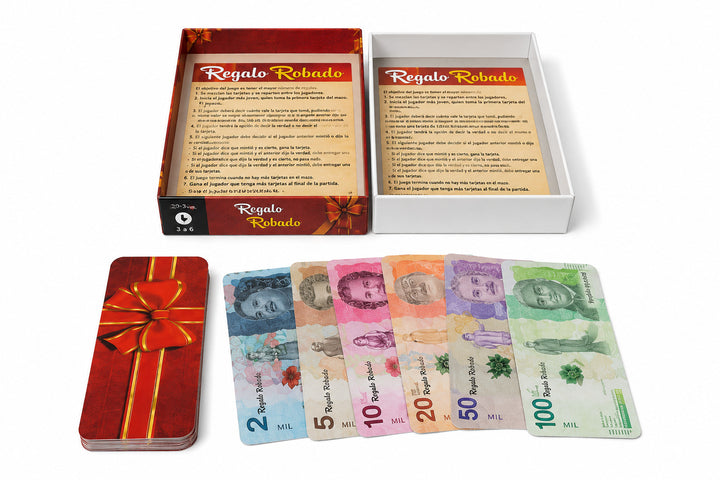 Juego de Mesa Regalo Robado Estrategia Para Niños