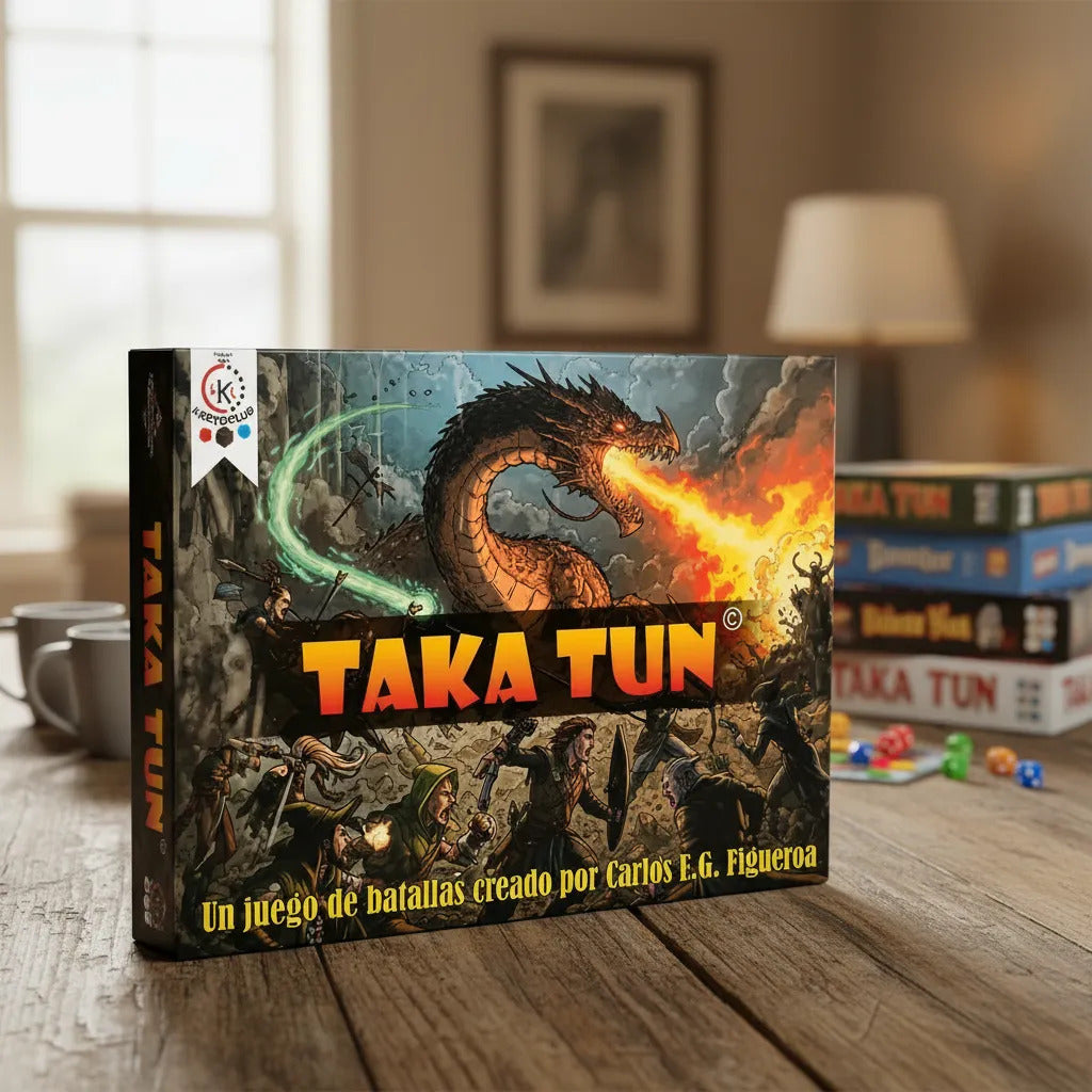 Juego de Mesa Taka Tun Estrategia y Velocidad Mental Para Niños