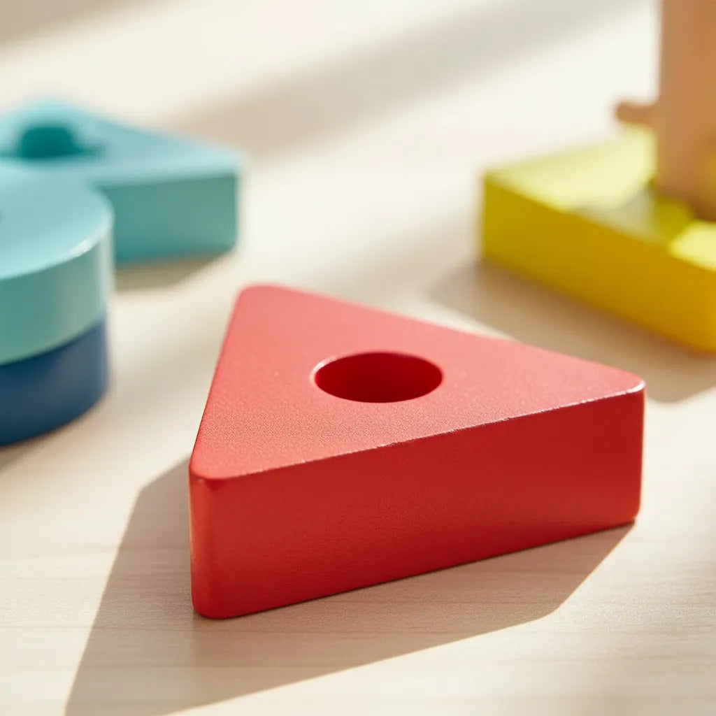 Juguete Didáctico Madera Clasificador Formas Para Niños