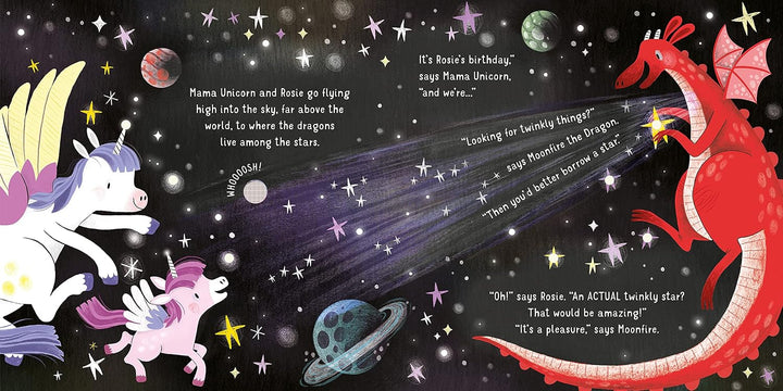 Libro Infantil Interactivo con Luces y Sonidos Unicornios Para Niños