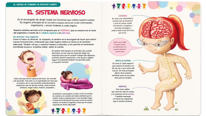 Libro Educativo Descubrimos Nuestro Cuerpo Lexus Para Niños