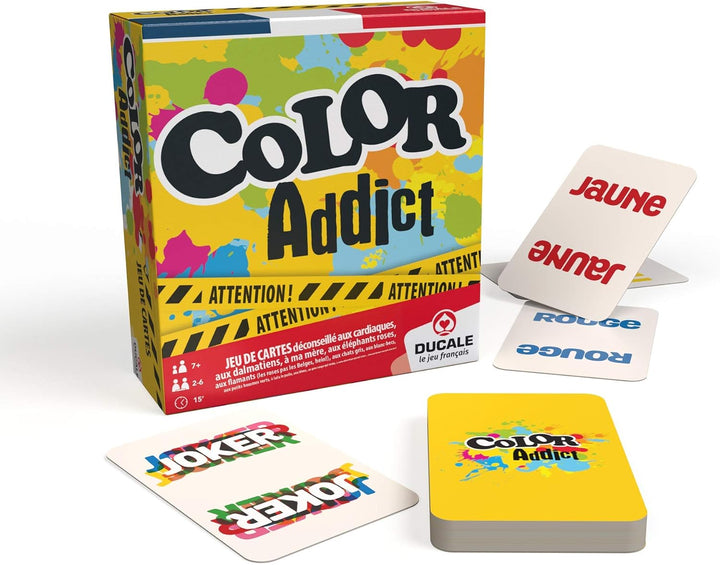 Juego de Mesa Color Addict Estrategia Para NIños Adultos