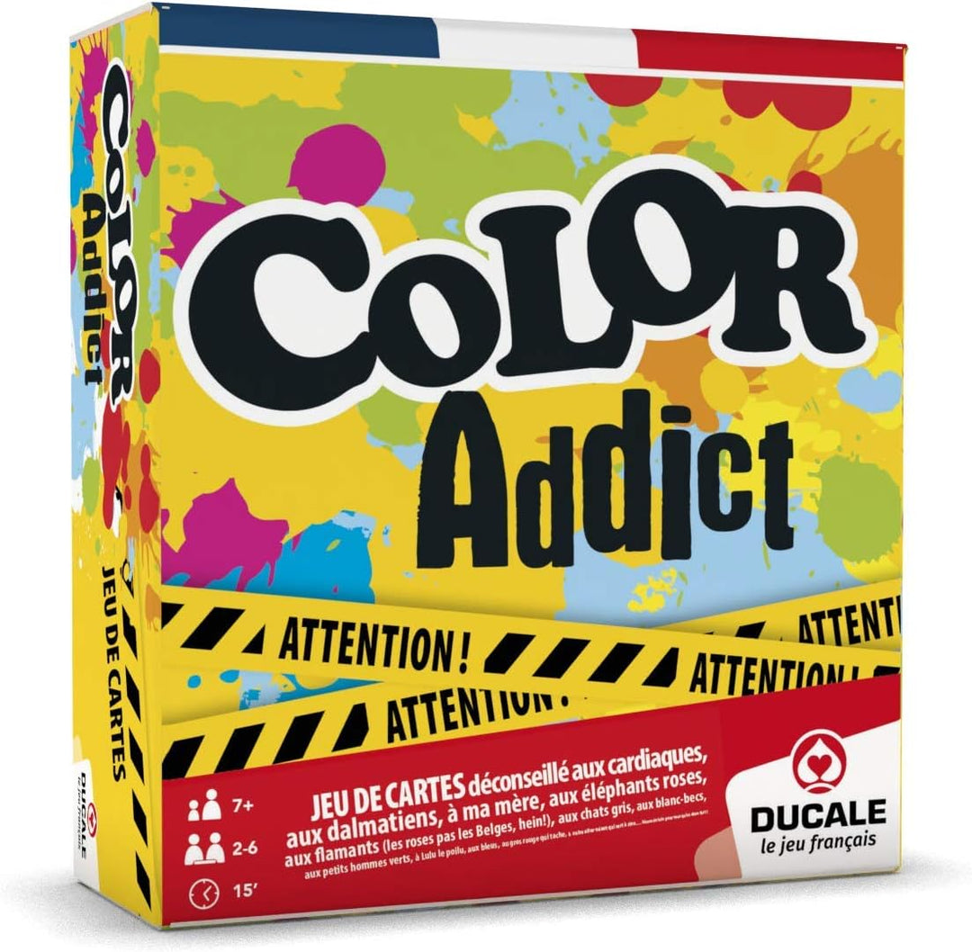 Juego de Mesa Color Addict Estrategia Para NIños Adultos