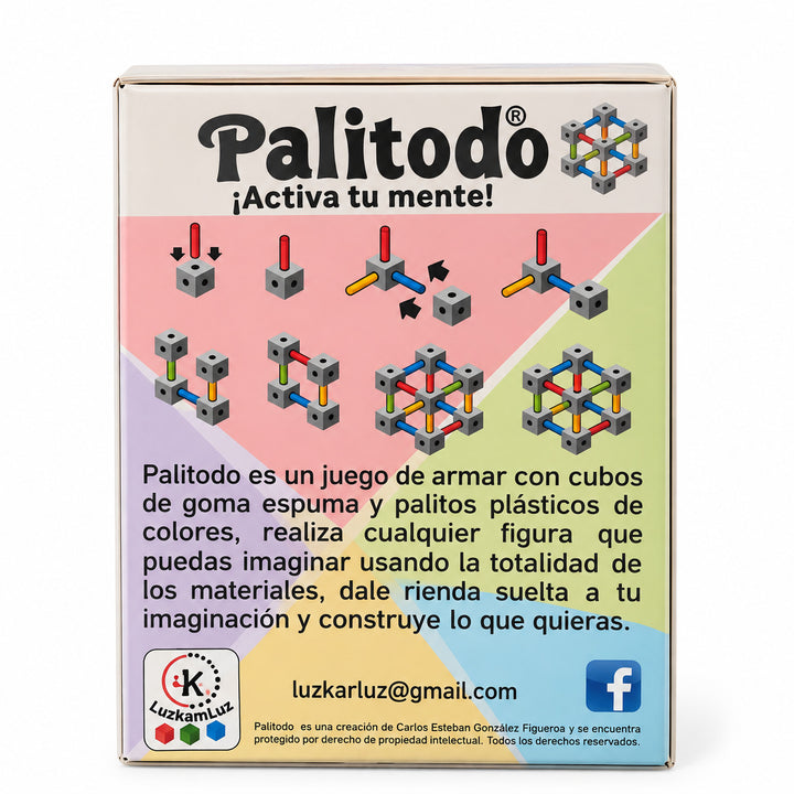 Juego Educativo Palitodo ¡Activa Tu Mente! Para Niños