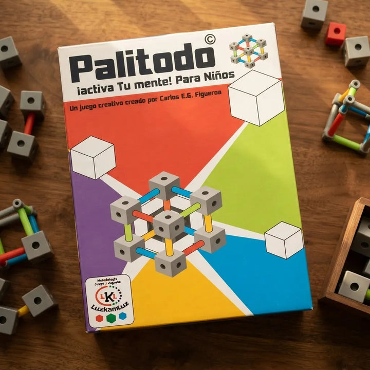 Juego Educativo Palitodo ¡Activa Tu Mente! Para Niños