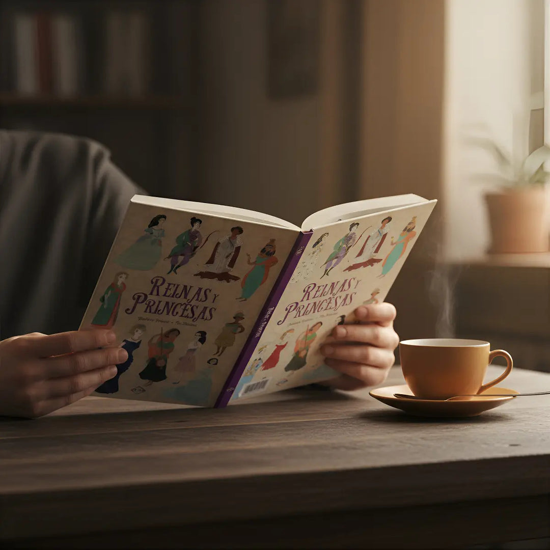 Libro Ilustrado Reinas y Princesas Lexus Para Niños